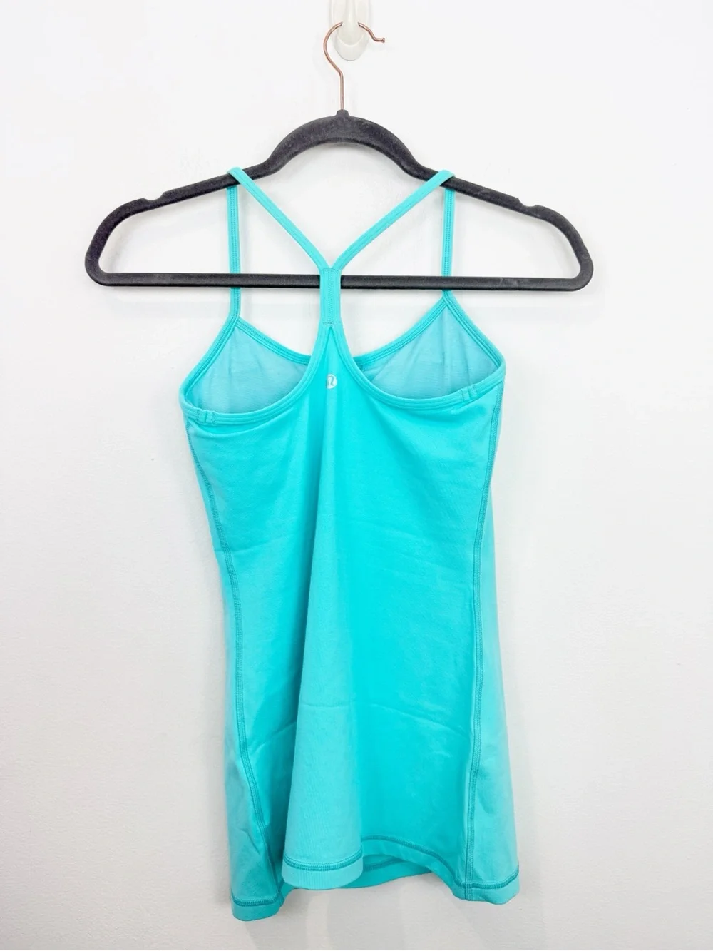 Lululemon Power Y Aqua Blue Tank Top Size 4